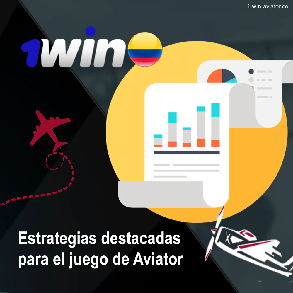 Estrategias para jugar Aviator 1Win - cómo ganar